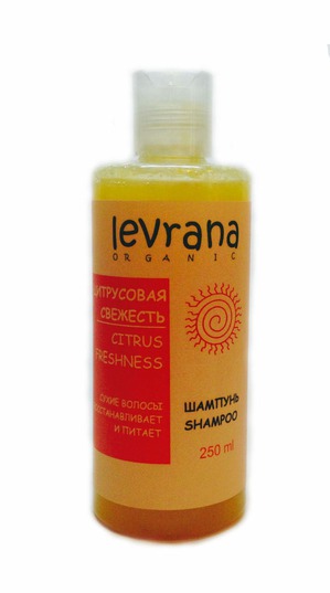 Levrana / Шампунь для сухих волос "Цитрусовая свежесть"