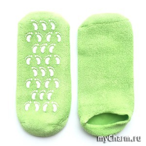 Gezatone / Beauty Style Гелевые носочки увлажняющие с экстрактом зеленого чая
