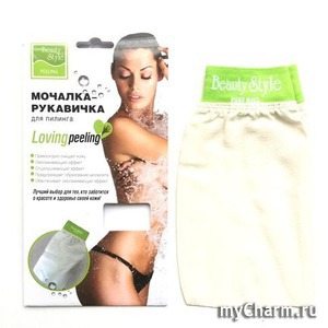 Gezatone / Мочалка-рукавичка для пилинга "Loving Peeling"