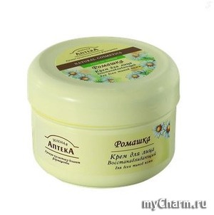 "Зеленая аптека" / Крем для лица Ромашка восстанавливающий