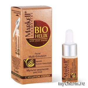 Markell / -   Bio Helix with shail mucin facial Multi-Emilsion