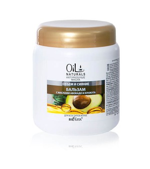 Bielita / Oil Naturals Бальзам для волос с маслами авокадо и кунжута