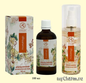 "Ароматика" / Гидролат Aromamagic Вода душистая натуральная косметическая Апельсиновая