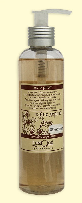 "Ароматика" / Мыло жидкое антибактериальное Lux`One Чайное дерево