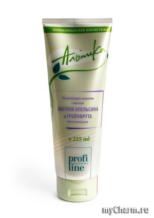 "Альпика" / Увлажняющее молочко с маслом цветков апельсина и грейпфрута