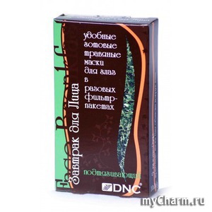 DNC / Травяная маска для глаз Завтрак для лица подтягивающий