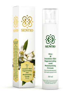 SENTIO / Крем для лица Восстанавливающий крем для сухой кожи