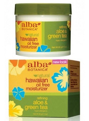 ALBA Botanica /    Hawaiian oil free moisturizer aloe & green tea
