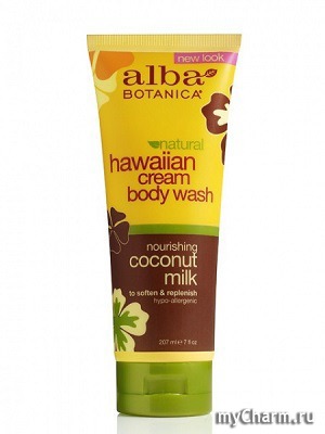 ALBA Botanica / ���� ��� ���� Hawaiian cream body wash coconut milk