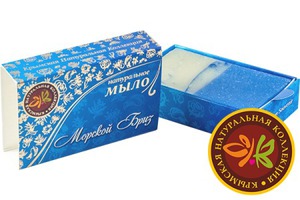 "Крымская Натуральная Коллекция" / Натуральное мыло "Морской бриз"