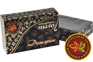 "Крымская Натуральная Коллекция" / Натуральное мыло "Дегтярное"