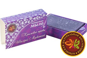 "Крымская Натуральная Коллекция" / Натуральное мыло "Шалфей Мускатный"