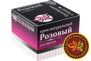 "Крымская Натуральная Коллекция" / Крем для бритья "Роза"