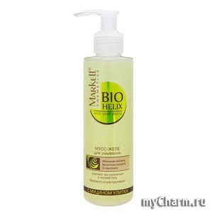 Markell / - Bio Helix Cleanser Mousse Jelly with snail musin