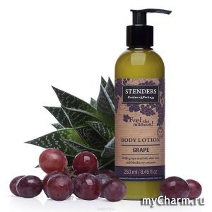 Stenders /    Body lotion Grape, With grape seed oil, aloe vera and blueberry extracts