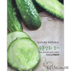 Nature Republic /   Real Nature Mask Sheet Cucumber