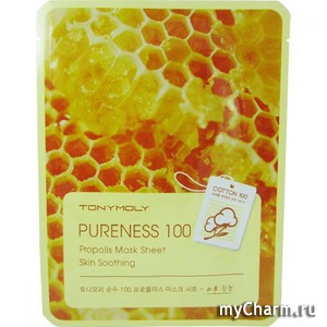 Tony Moly /   Pureness 100 Propolis Mask Sheet