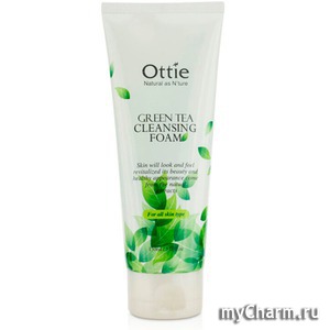 Scinic /    OTTIE Green Tea Cleansing Foam