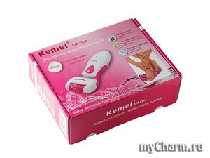 Kemei / электрическая роликовая пилка