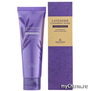 The skin house / Увлажняющая пенка для умывания Lavender Cleansing Foam