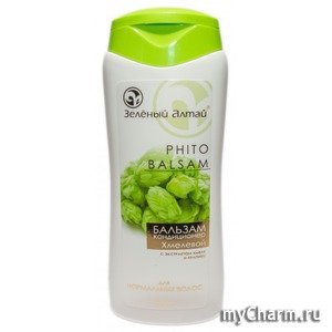 "Зеленый Алтай" / Бальзам-кондиционер для нормальных волос Хмелевой