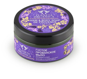Planeta Organica / Густое прованское мыло для волос и тела