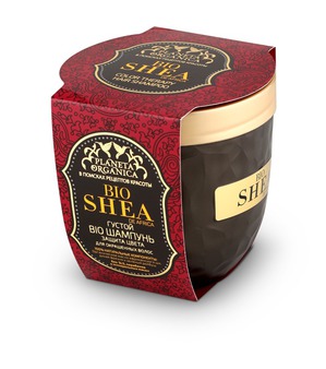 Planeta Organica / Густой Bio шампунь Защита цвета "Bio Shea" для окрашенных волос