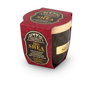 Planeta Organica / 100% натуральный традиционный увлажняющий баттер для тела "Bio Shea"