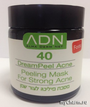 ADN / Маска отшелушивающая для лица для жирной кожи