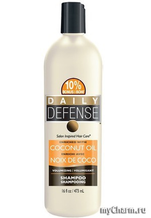 Daily Defense / ������� ��� ����� Moisturizing Shampoo enriched with Coconut Oil