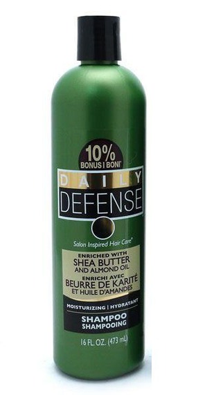 Daily Defense /    Moisturizing shampoo enriched with Shea Butter and Almond Oil