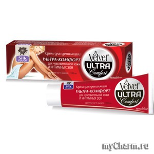 Velvet / Крем для депиляции Ультра-комфорт для чувствительной кожи и интимных зон