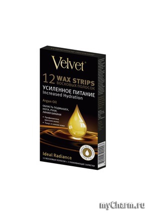 Velvet / Восковые полоски Argan Oil «Усиленное питание»