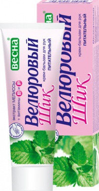 "Весна" / Крем-бальзам для рук "Велюровый шик" питательный