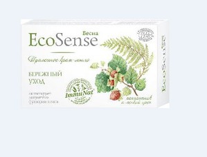 "Весна" / Твердое крем-мыло Ecosense "Папоротник и лесной орех"