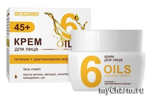 Belkosmex /    Oils natural origin face cream 45+
