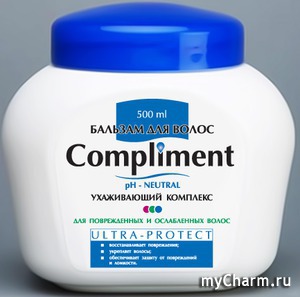 Compliment / Бальзам для волос Ultra-Protect защита поврежденных и ослабленных волос
