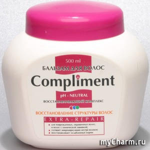 Compliment / Бальзам для волос Extra-Repair восстановление структуры волос