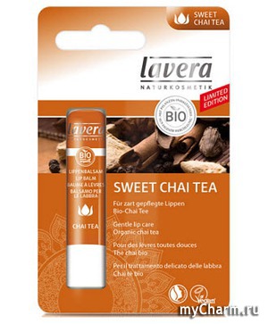 LAVERA / Лечебный Био бальзам для губ "Сладкий чай"