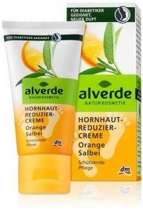 Alverde /    Hornhaut reduzier creme Orange Salbei