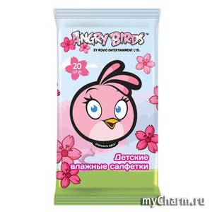 "Авангард" / Детские влажные салфетки Angry Birds