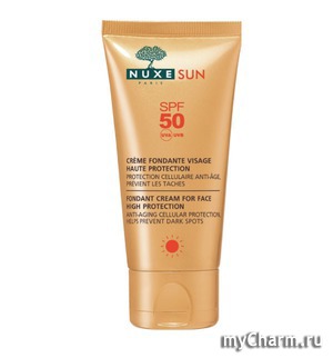 Nuxe /    Sun Creme Delicieuse Visage Haute Protection SPF 50