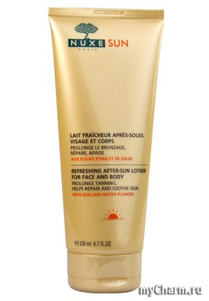 Nuxe /        Sun Lait Fraicheur Apres-Soleil Visage et Corps