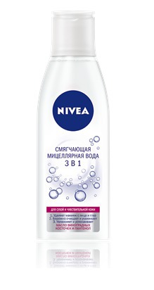 NIVEA / Смягчающая мицеллярная вода 3 в 1