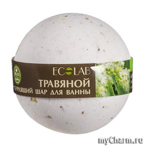 Ecolab / Травяной Бурлящий шар для ванны "Розмарин и лаванда"