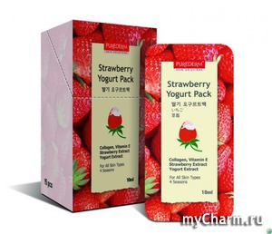 Purederm /    Strawberry Yogurt Pack