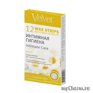 Velvet /    wax strips intimate care