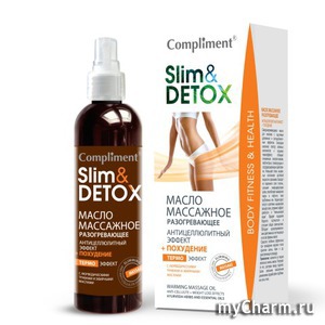 Compliment /   Slim&Detox warming massage oil anti-cellulite + weight effekt
