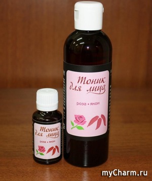 "Гиттин" / Тоник для лица Роза&Якон