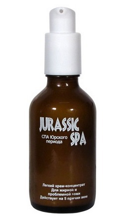 Jurassic Spa / Крем от угрей для жирной и проблемной кожи